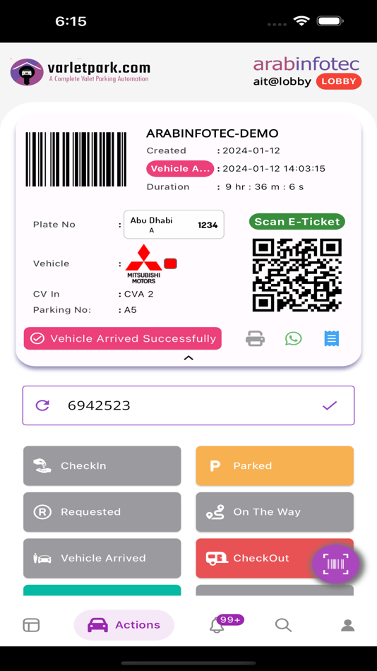 #8. Varlet Parking (iOS) 由: Sreechand Sreekumar