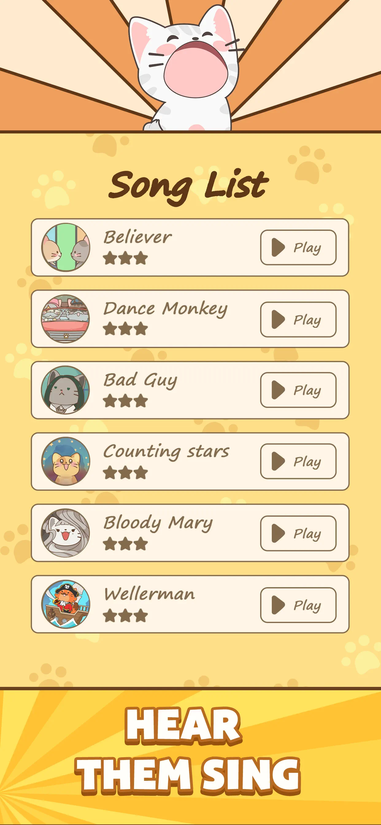 Duet Cats: Cute Cat Games screenshot 2