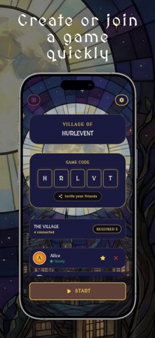 Aouh - Werewolf Party Game screenshot 5