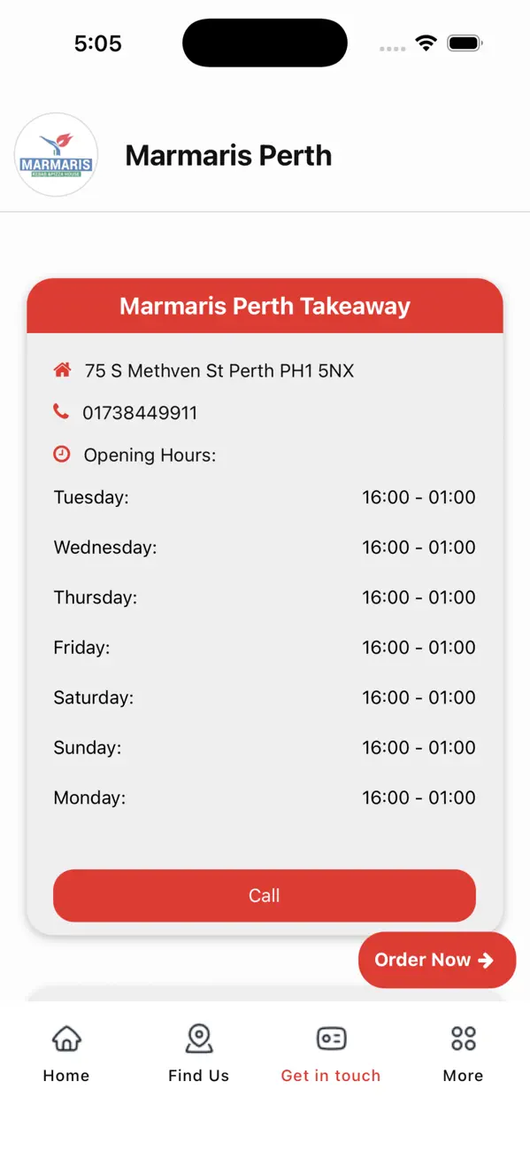 Screenshot #2 pour Marmaris Perth Takeaway