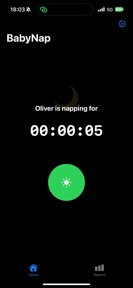 BabyNap - Baby Sleep Monitor screenshot
