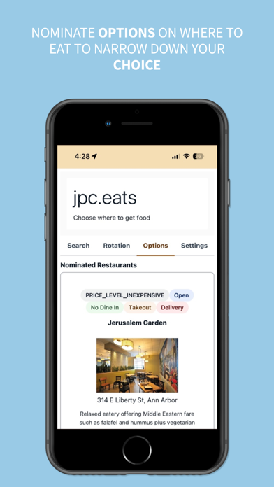 jpc.eats Screenshot 3 of 3