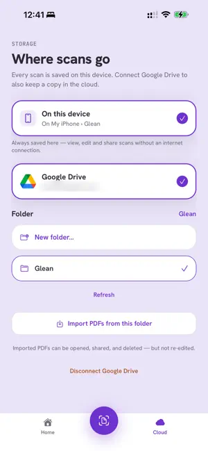 Glean - Document Scanner screenshot 2