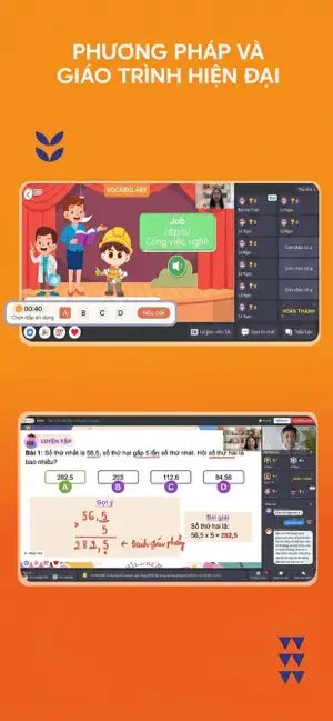 Uniclass: Học Online Lớp 1->9 iPhone screenshot 4