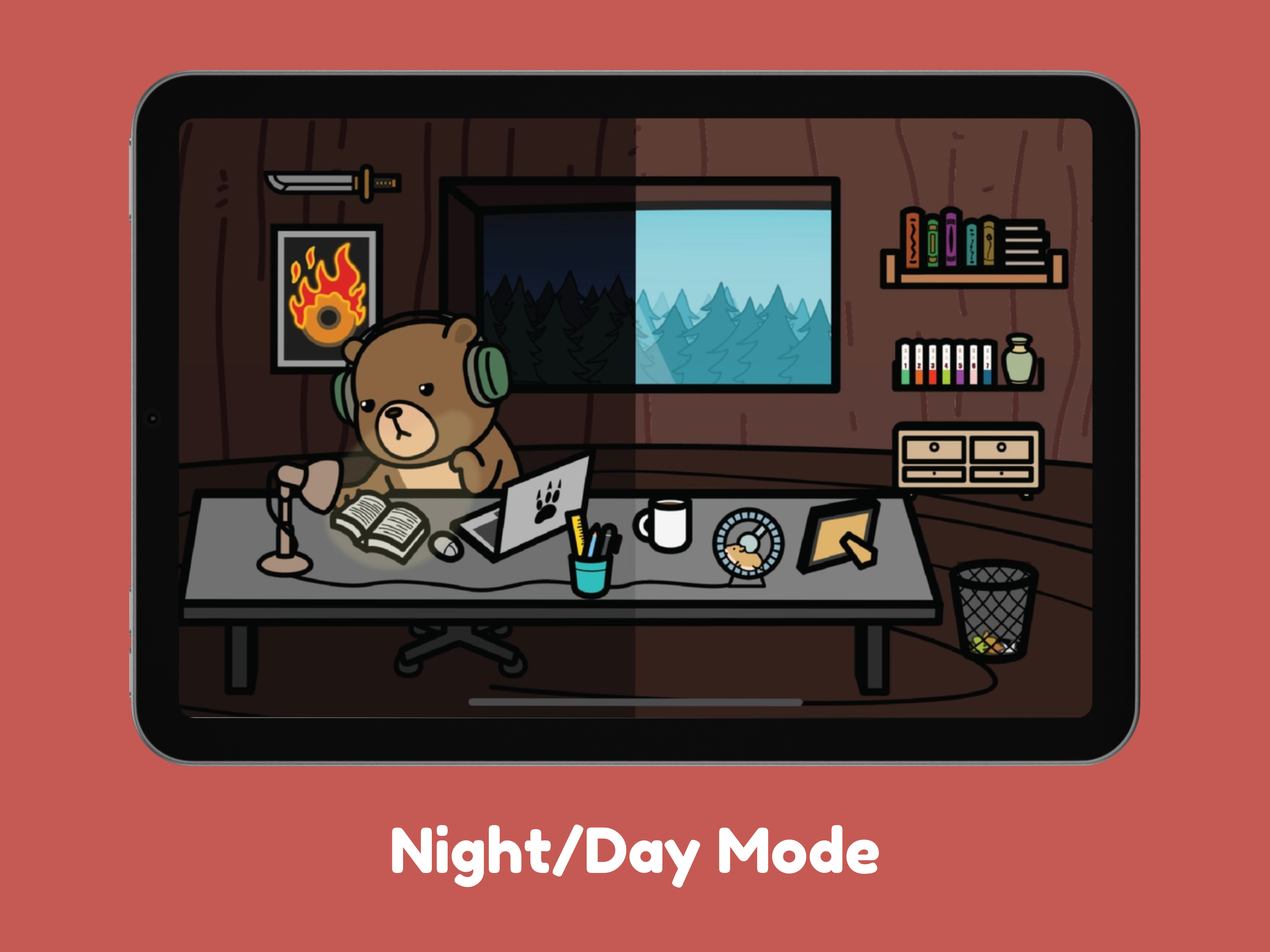 Lofi Bear: Pomodoro Timer