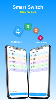 Smart Switch, Copy My Data screenshot 1