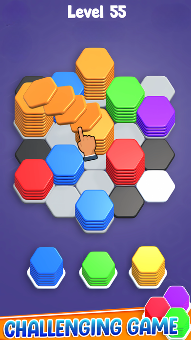 Hexa Sort 3D - Puzzle Master Screenshot