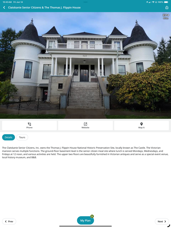 Columbia County, OR iPad screenshot 4 - Travel app