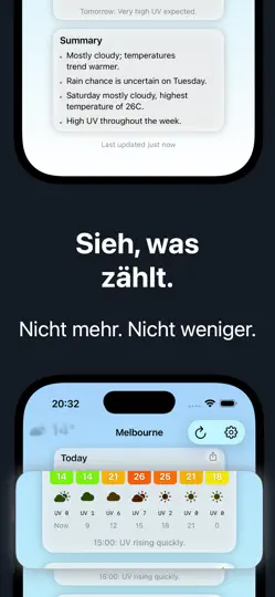 Screenshot von Spectrum: Visuelles Wetter auf dem iPhone 4
