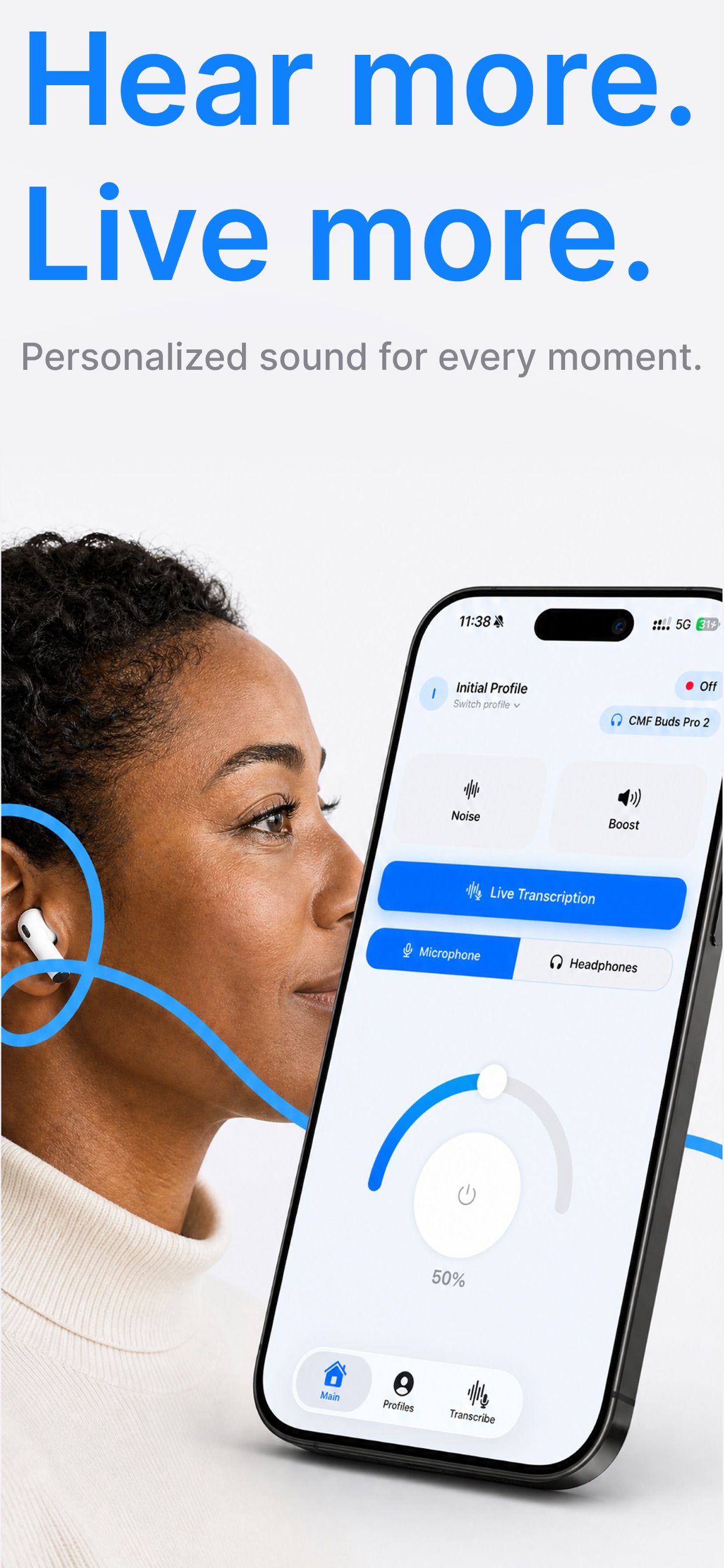 Screenshot 1 of Hearing Aid App Ear Booster