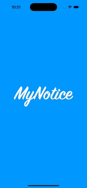 MyNotice screenshot 1