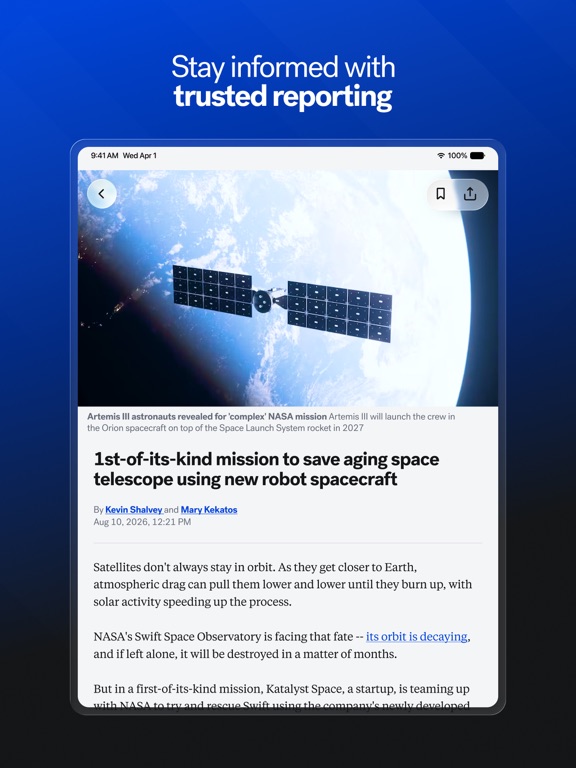 ABC News: Live & Breaking iPad screenshot 8