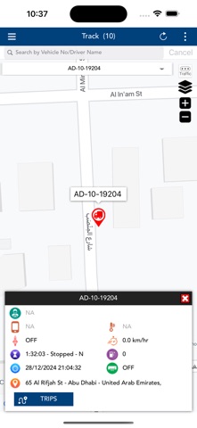 QAT GPS Tracking iPhone screenshot