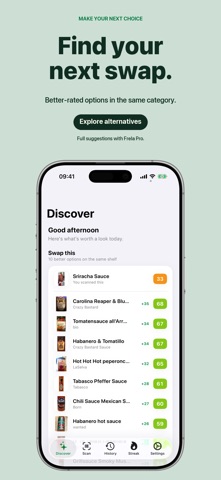 Frela: Food Barcode Scanner Screenshot 3 of 6
