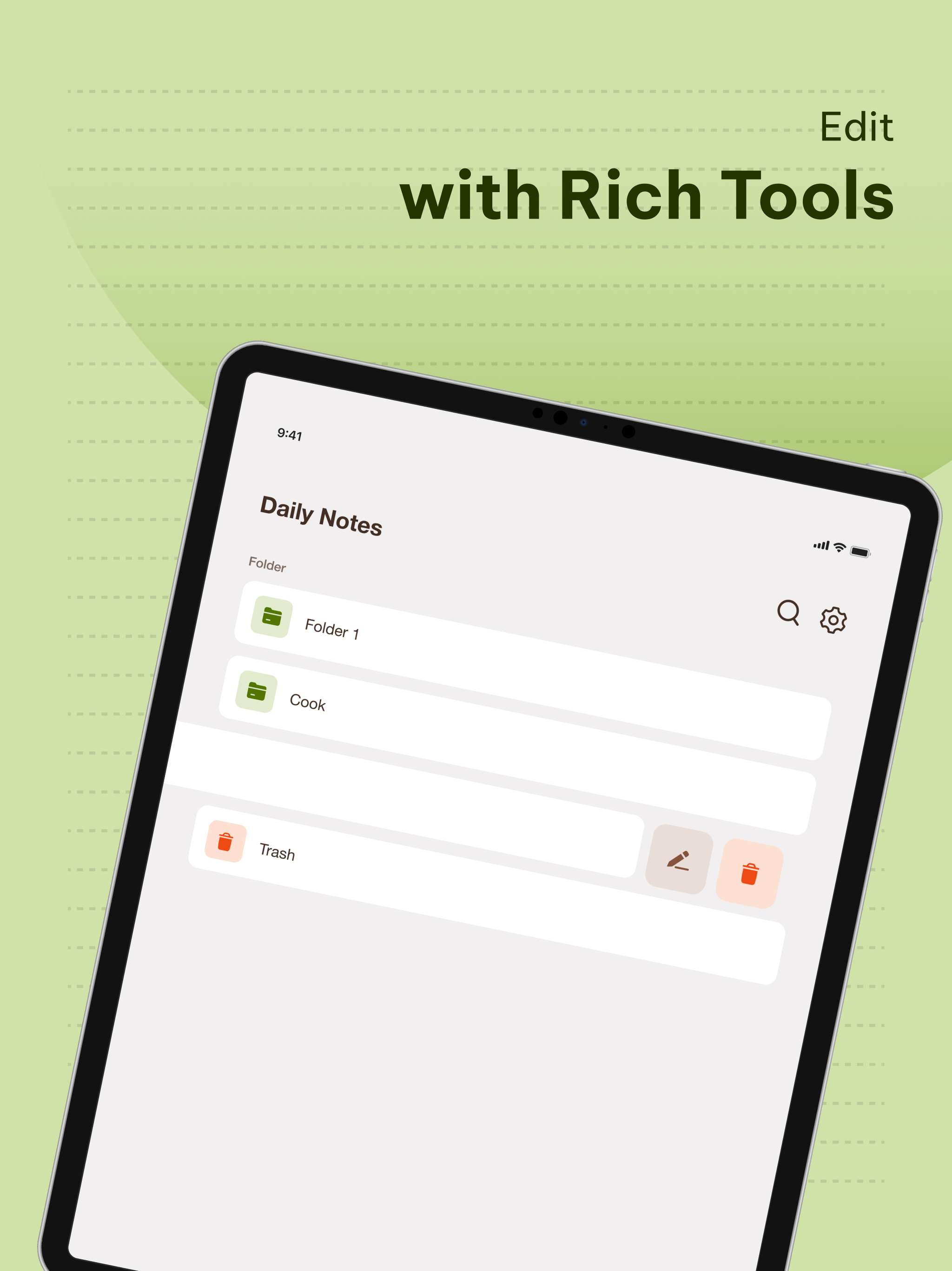 Daily Notes App