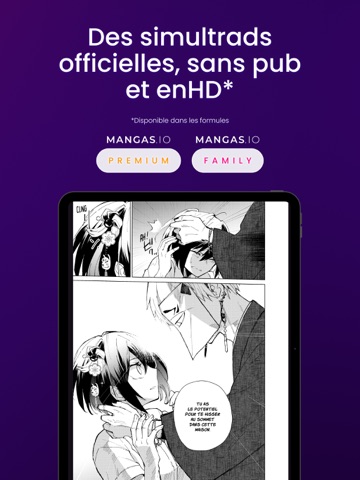 Mangas.io - 100% manga, 0% pub iPad screenshot 3