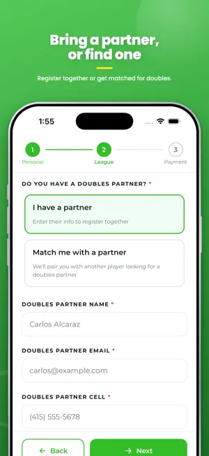 PlayTennisMarin screenshot 3