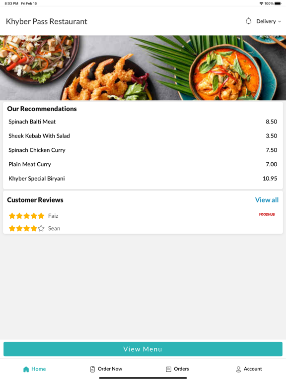 Screenshot #5 pour Khyber Pass Restaurant