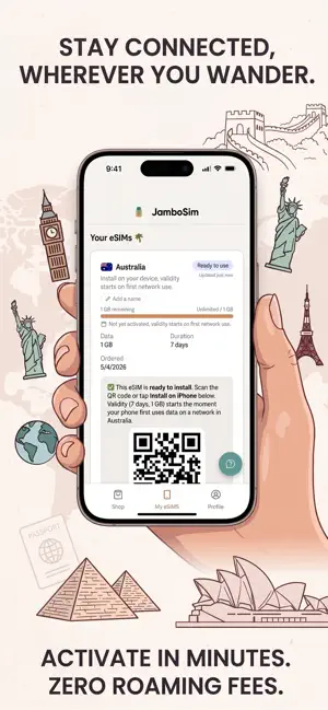 JamboSim: Travel eSIM screenshot 2