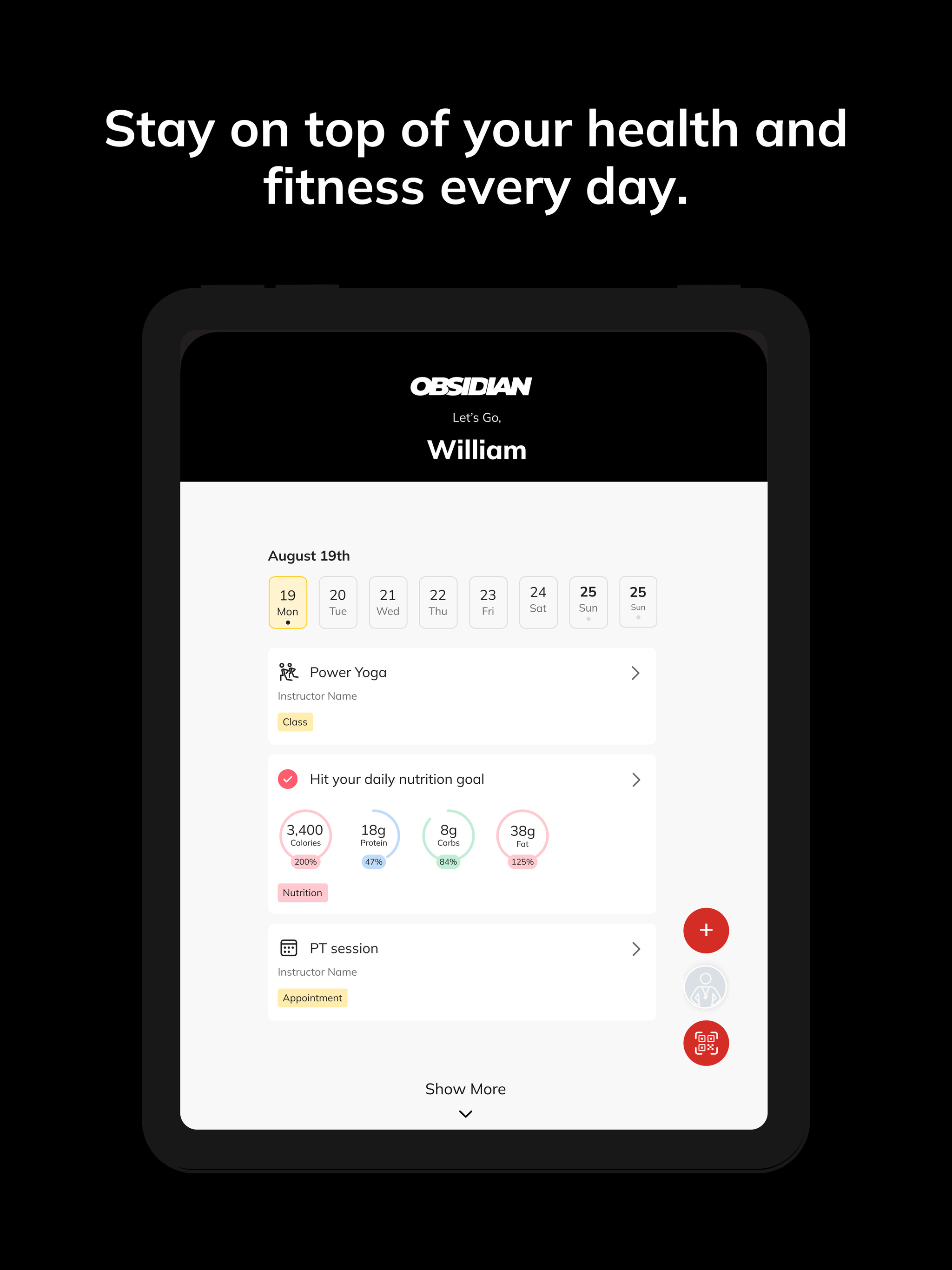 Obsidian Coaching screenshot 8