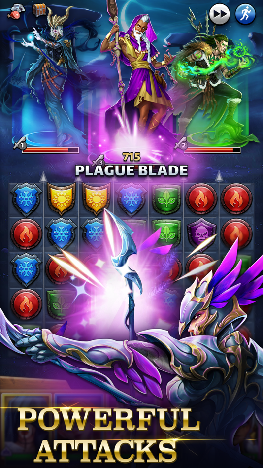 #6. Empires & Puzzles: Match-3 RPG (iOS) 来自: Small Giant Games