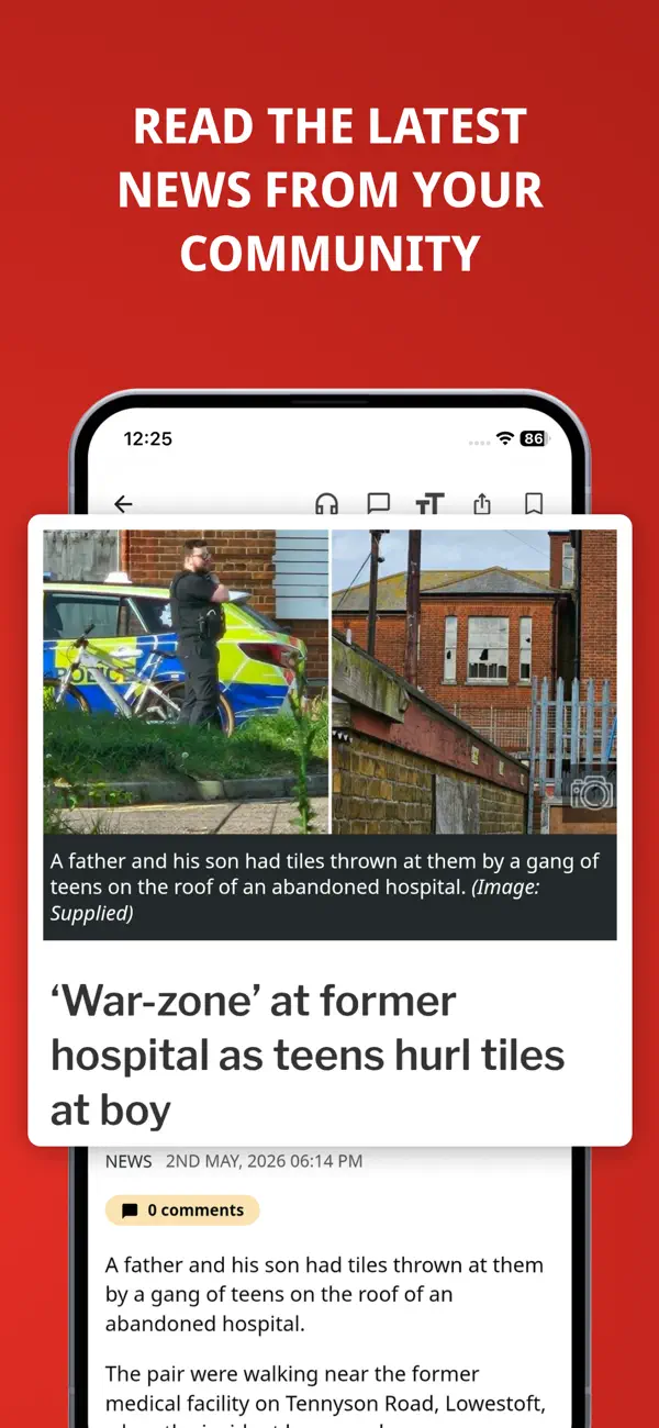 Screenshot #2 pour The Lowestoft Journal