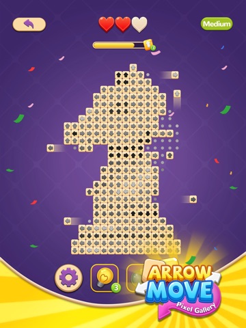 Arrow Move :  Pixel Gallery iPad screenshot