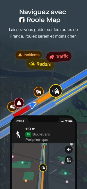 Roole Map : Navigation iPhone screenshot 1