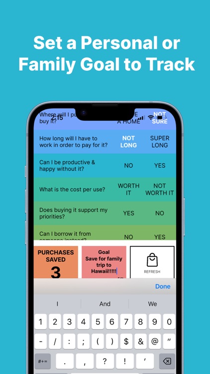 Stop Impulse Buying | Budget screenshot-4