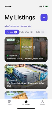 Realty Marketing App screenshot