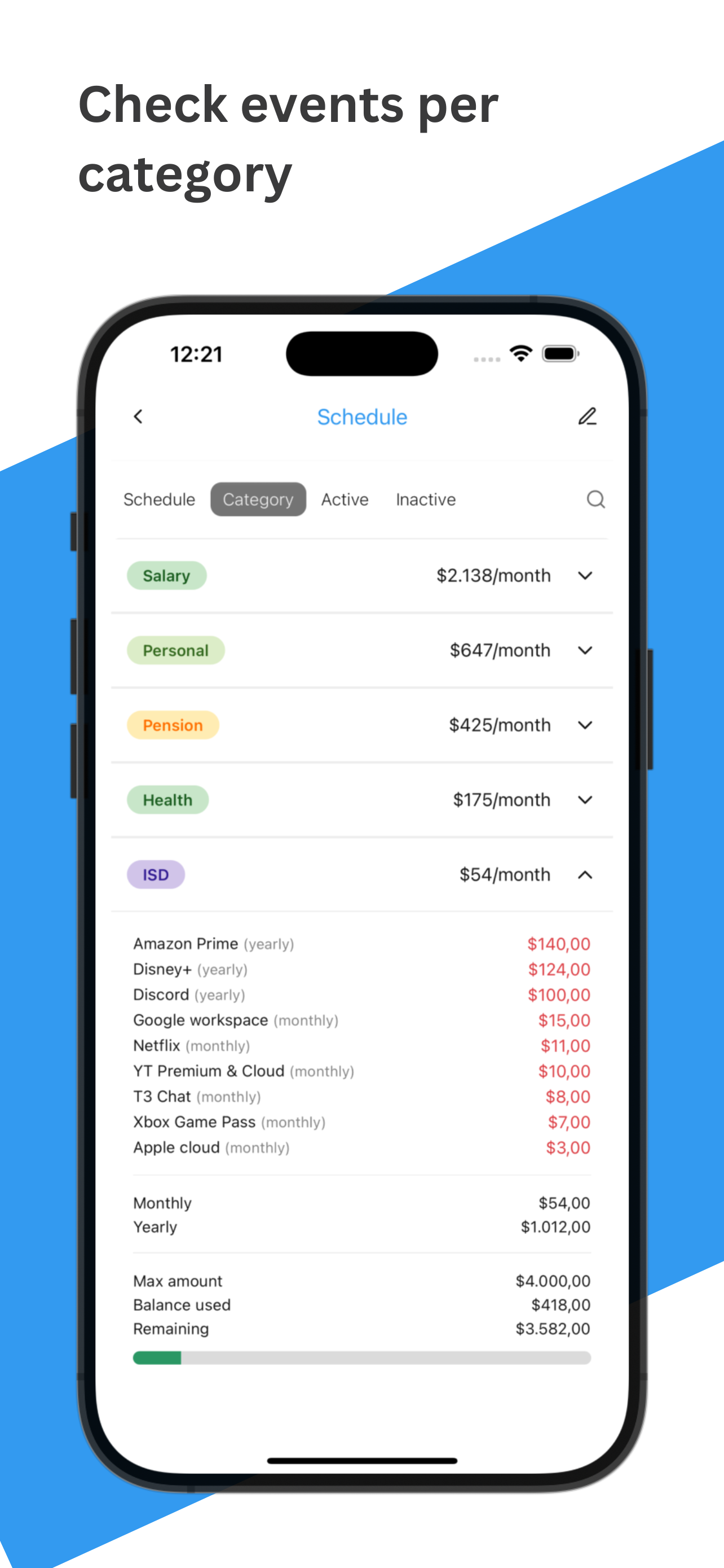 Budget.fy screenshot 3