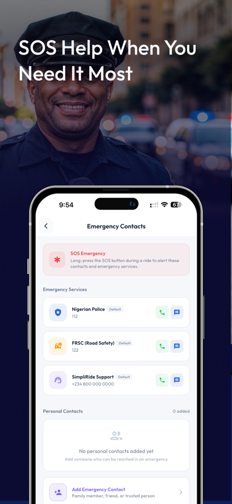 SimpliRide – Request a ride screenshot 6