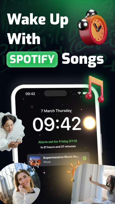 Music Alarm Clock: for Spotify Screenshot