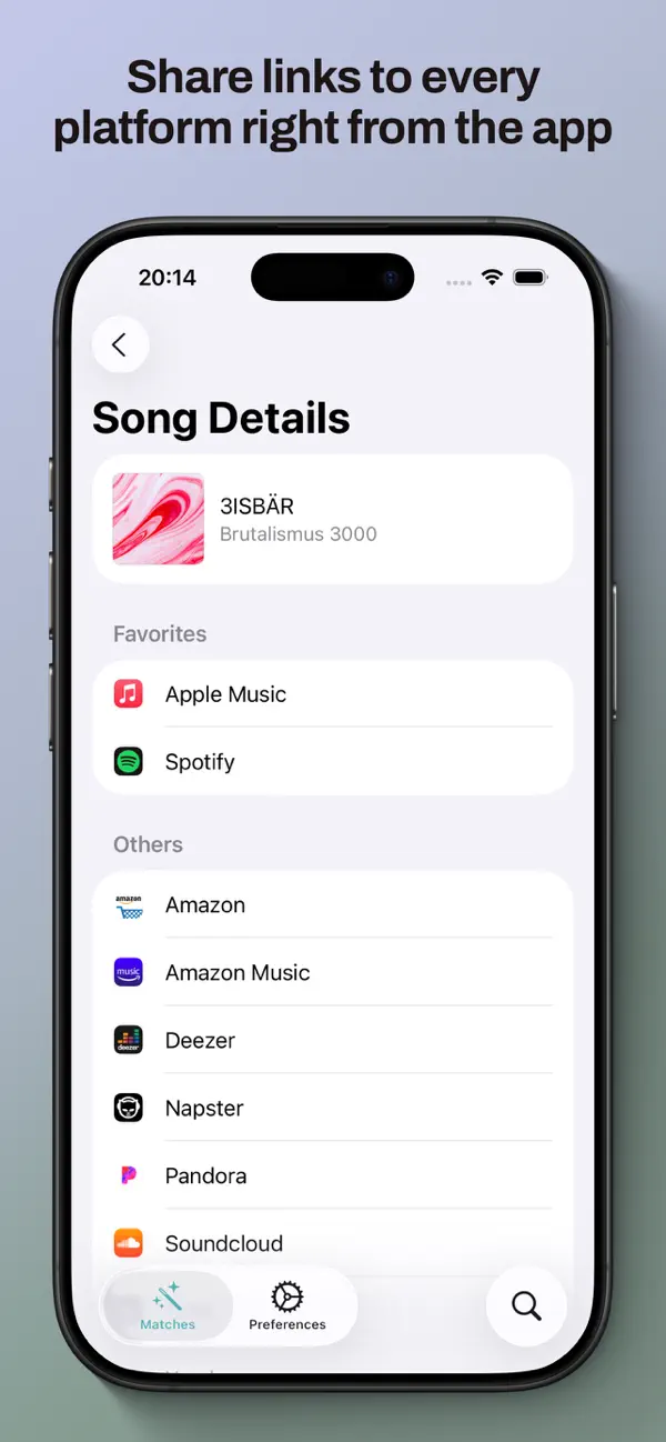 Screenshot #2 pour SongMatcher