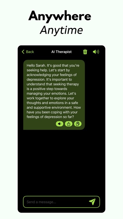 AI Therapist: Therapy Chatbot screenshot-5