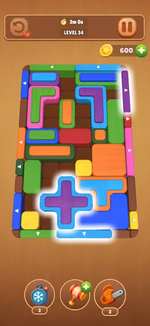 Wood Out:Color Block Jam screenshot 1