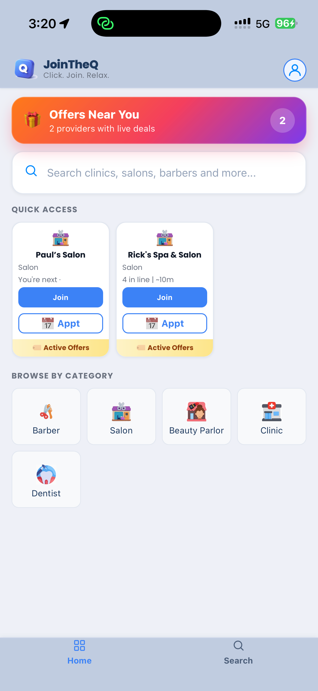 JoinTheQ screenshot 5