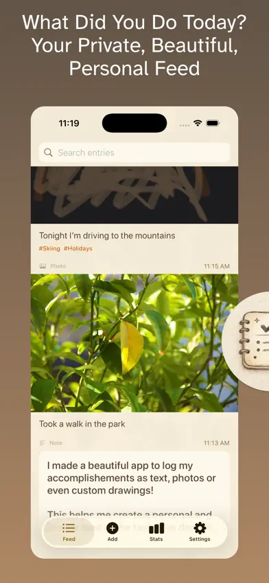 The Done List: Daily Scrapbook screenshot 4