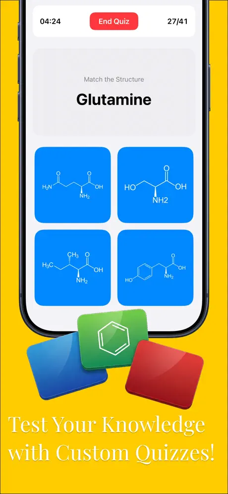 Amino Acids Quiz screenshot 3