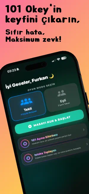 101 Okey Yazboz screenshot 1