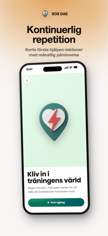 SOS DAE - Hjärtstartare iPhone screenshot 7
