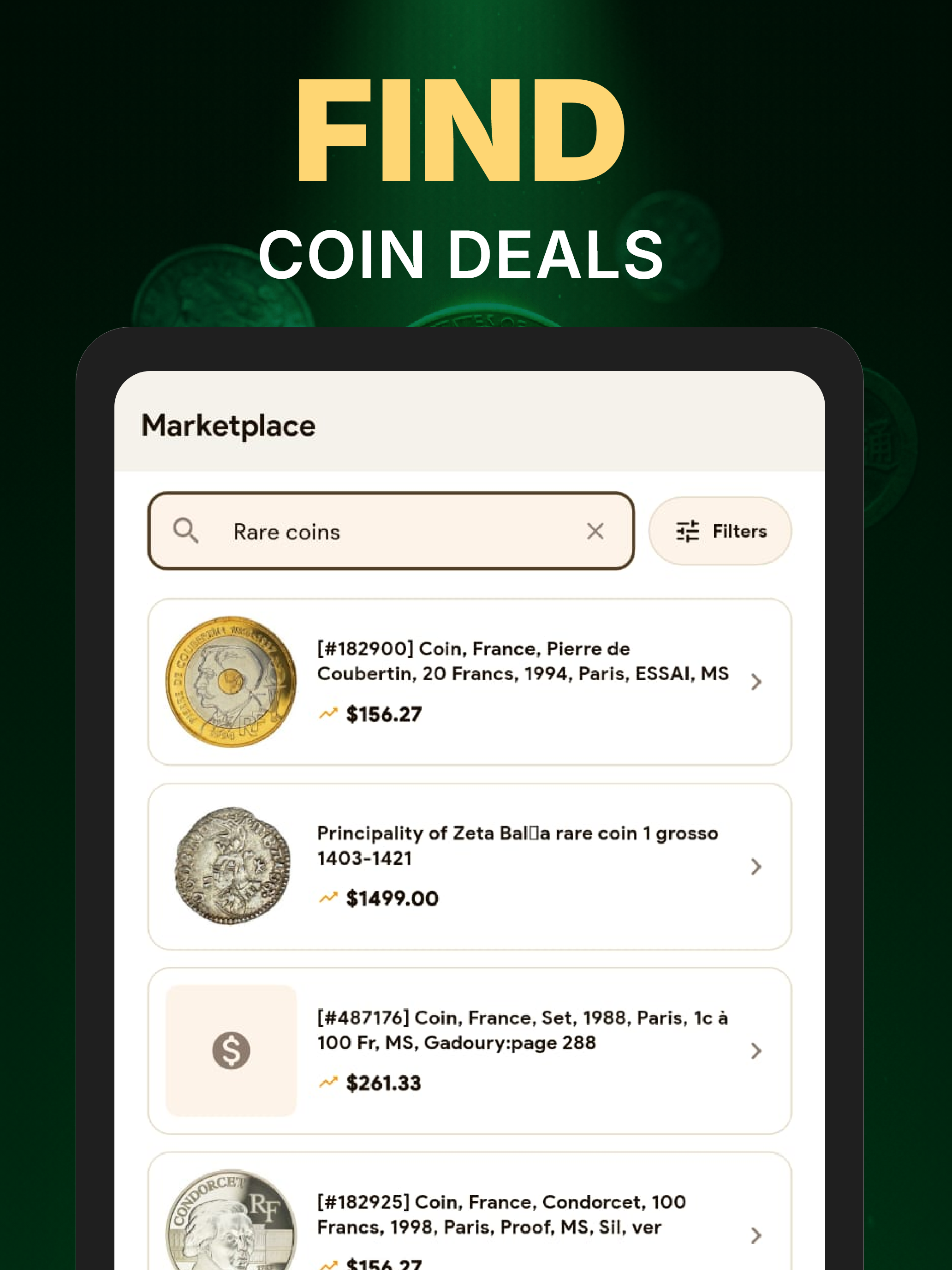 Coin Identifier・Value Scanner