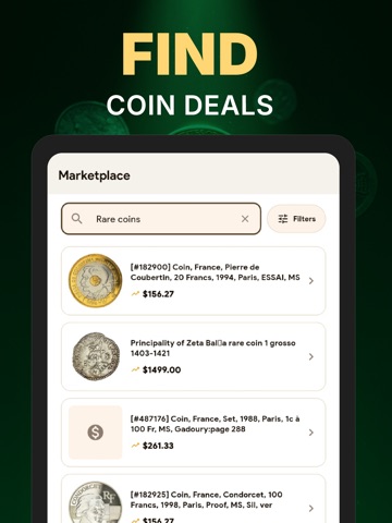 Coin Identifier・Value Scanner iPad screenshot