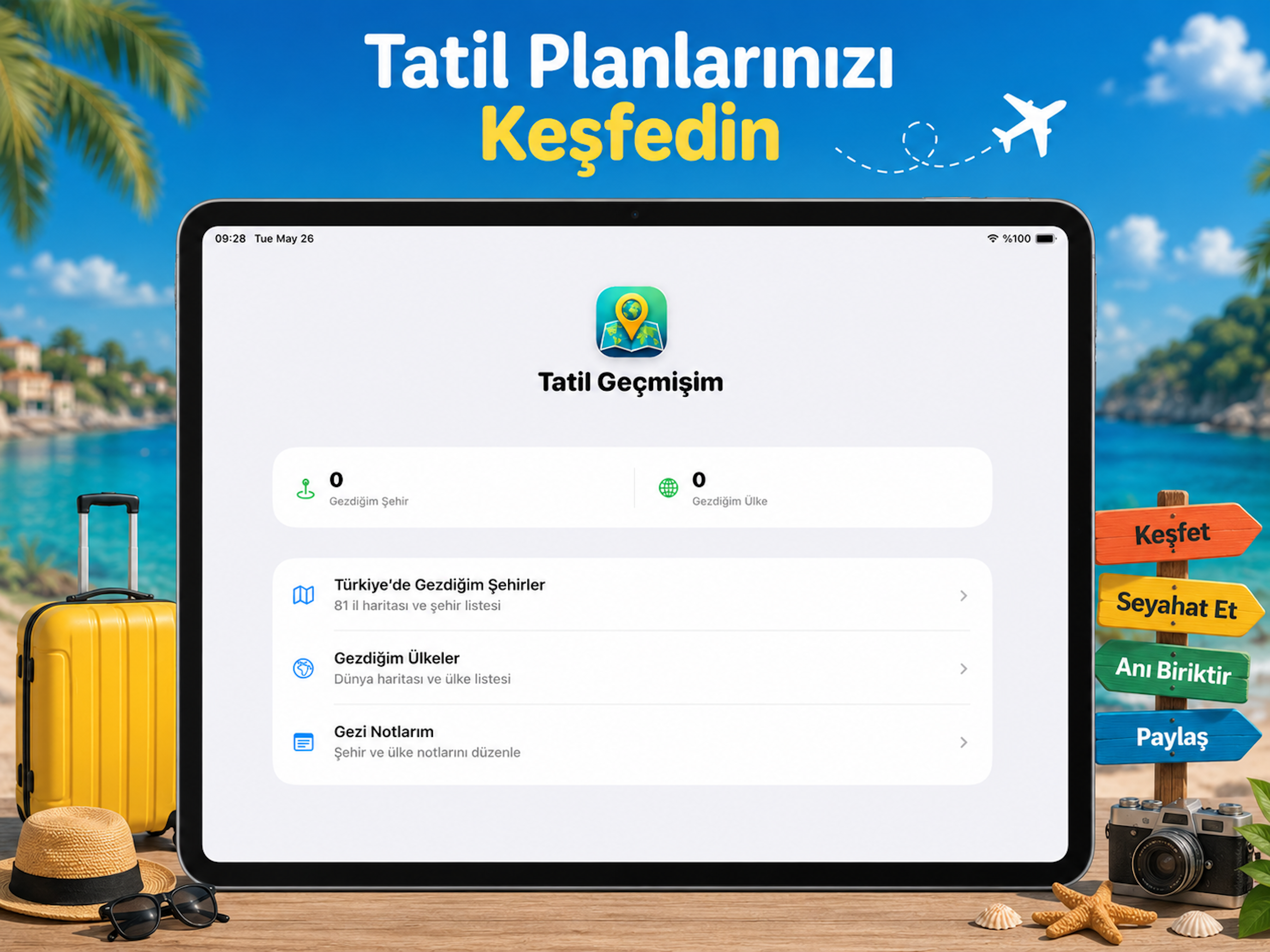 Tatil Geçmişim
