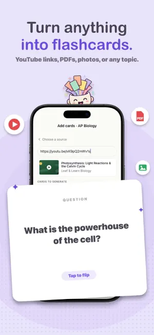 Cram: AI Flashcard Maker screenshot 1