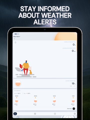 Live Weather: UV & Wind Alerts iPad screenshot 5