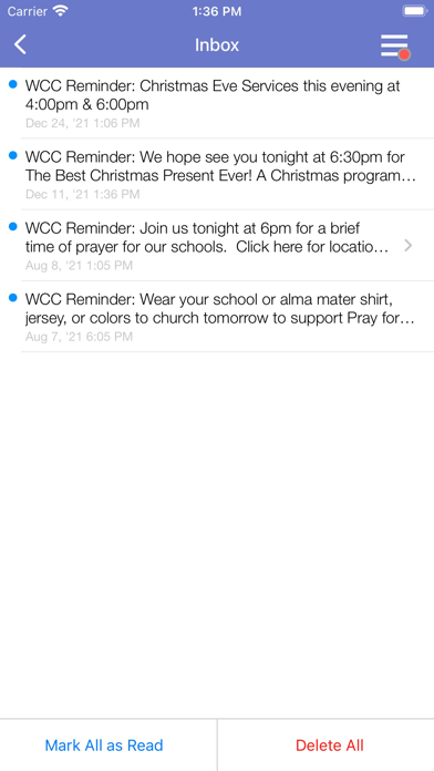 Wildewood Christian Church Screenshot