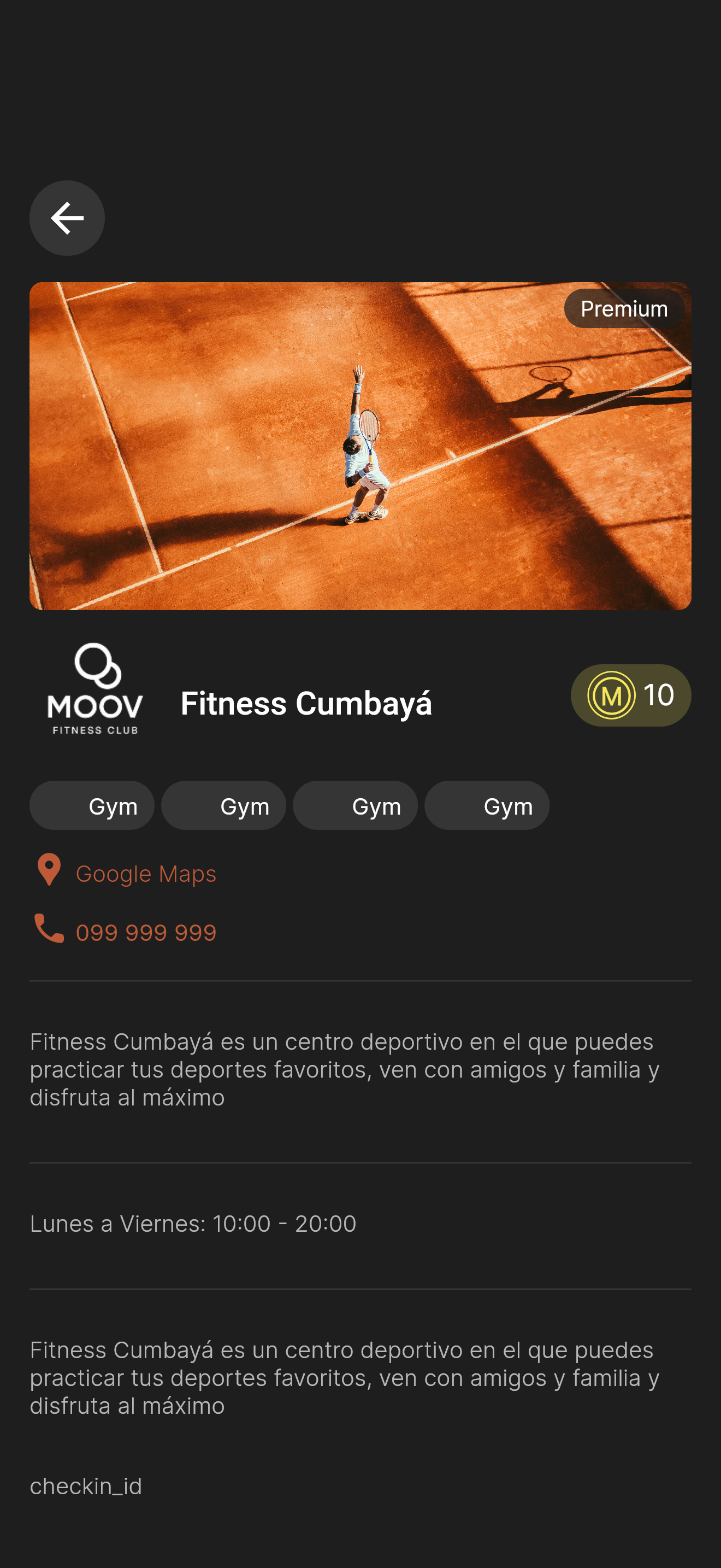 Moov Fitness Club