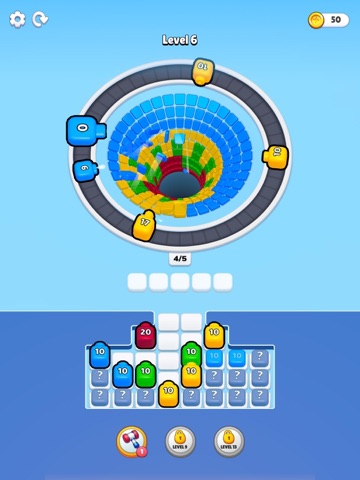 Loop'n'hole iPad screenshot