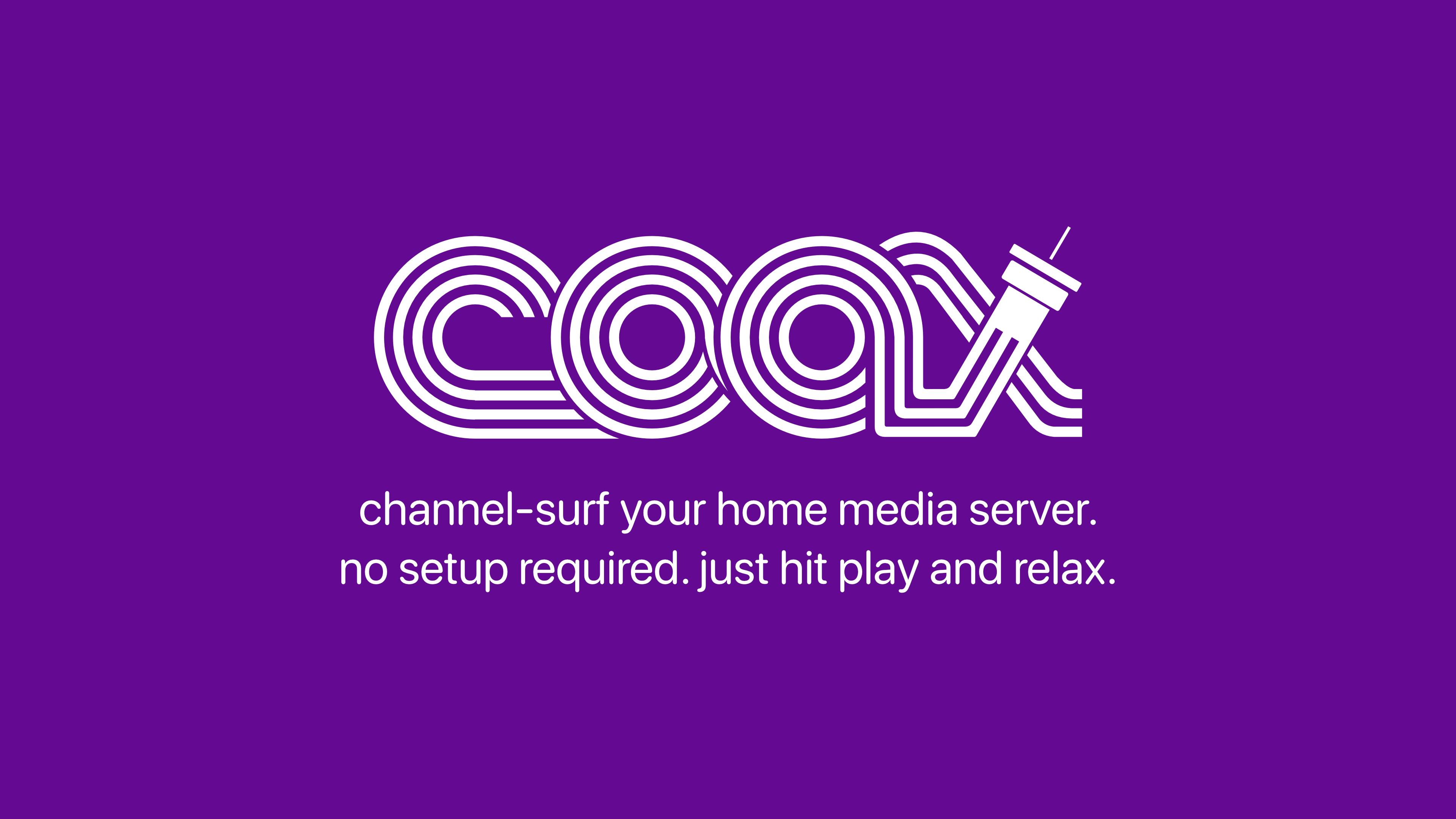 Coax - Surf your Plex Server